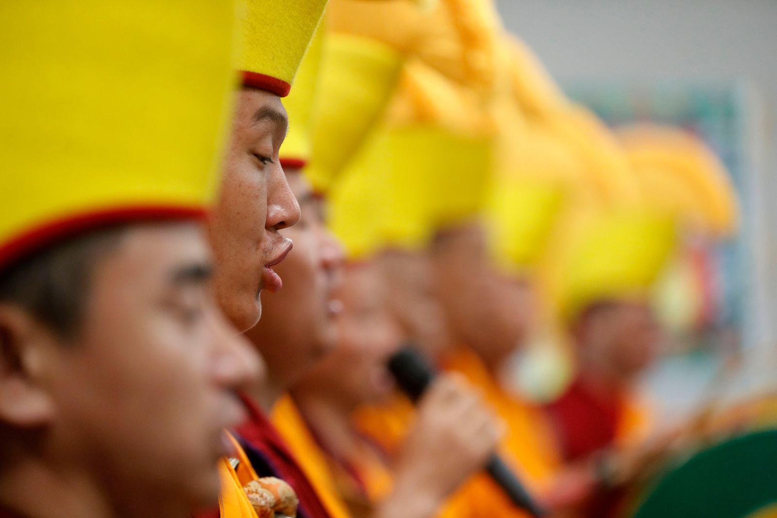 Painstakingly created, then swept away: Tibetan monks' sand mandala at Lily Dale